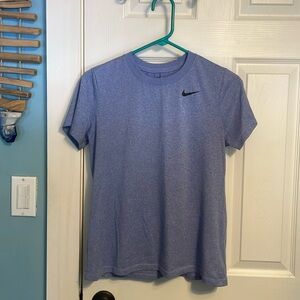 Nike women’s blue size medium dry fit Tee